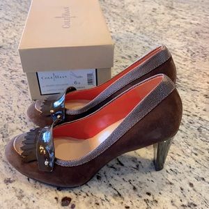 Cole Haan Chestnut Suede size 6